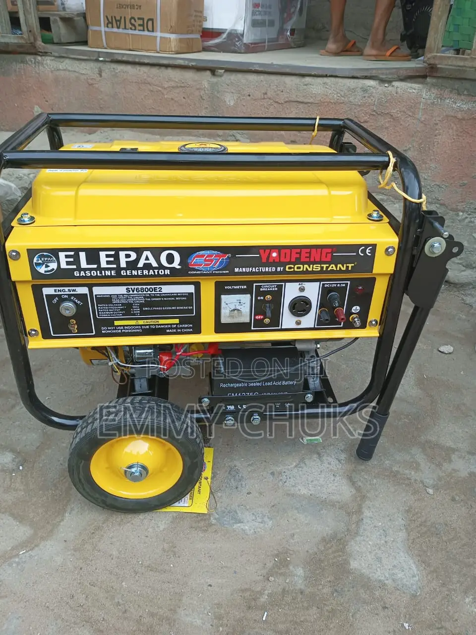 Generator Elepaq Copper Coil Sv6800e2