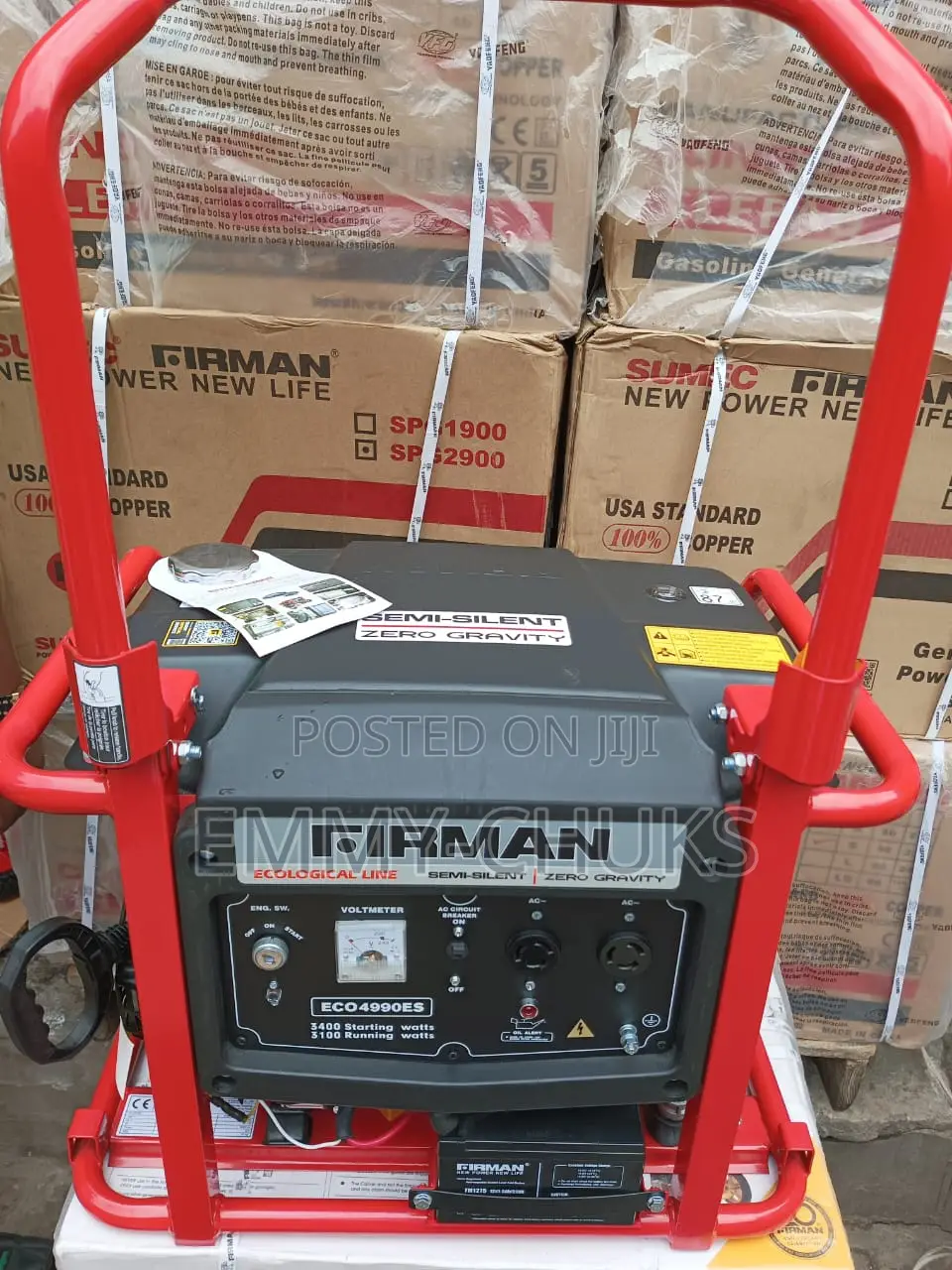 Eco 4990 Firman Generator Copper Coil