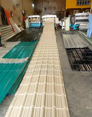 Cream Coloured Step Aluminum Tiles