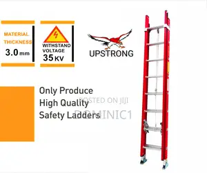 20 Step Fiber Ladder Heavy Duty