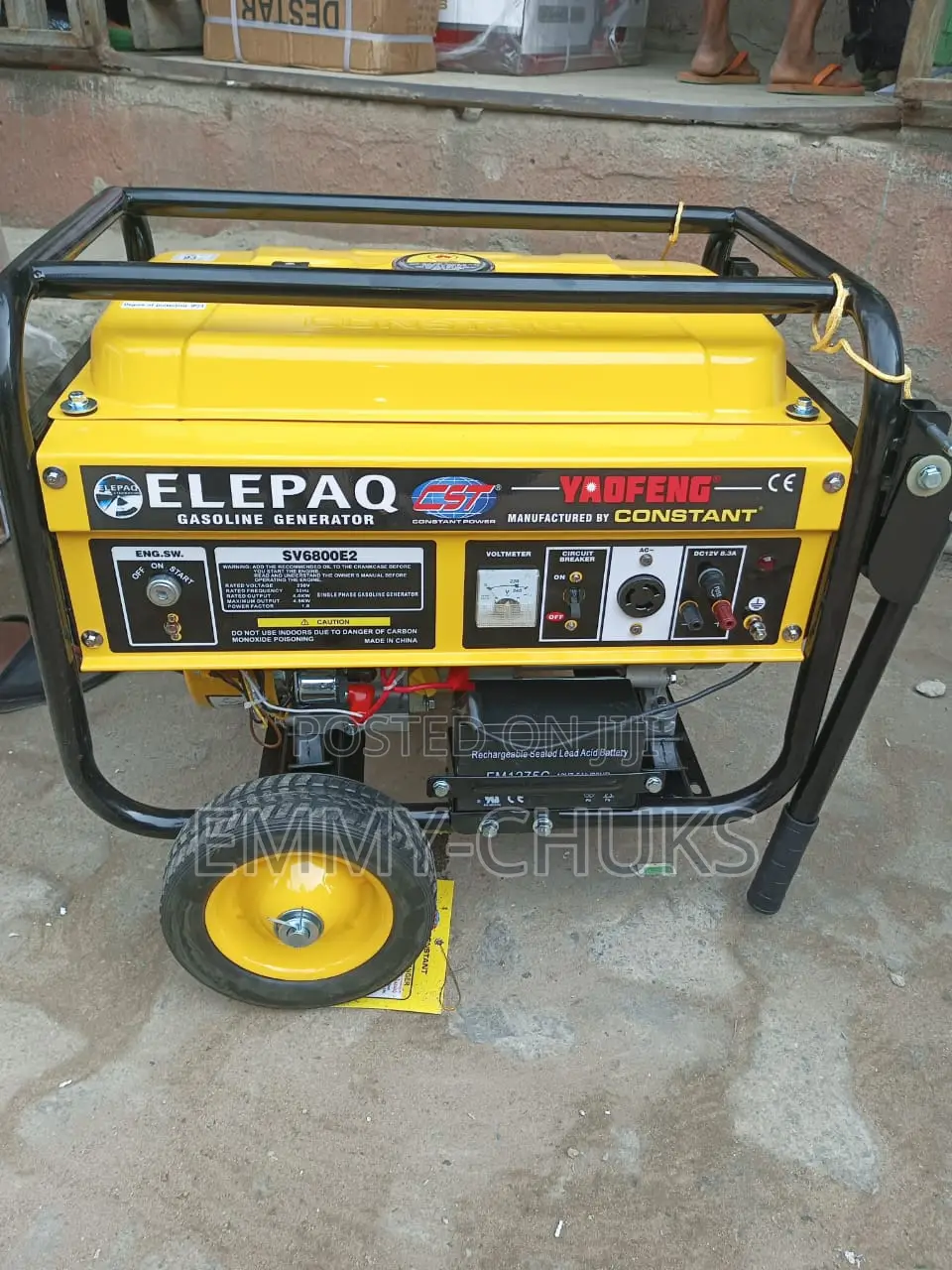 Sv6800e2 Elepaq Constant Generator