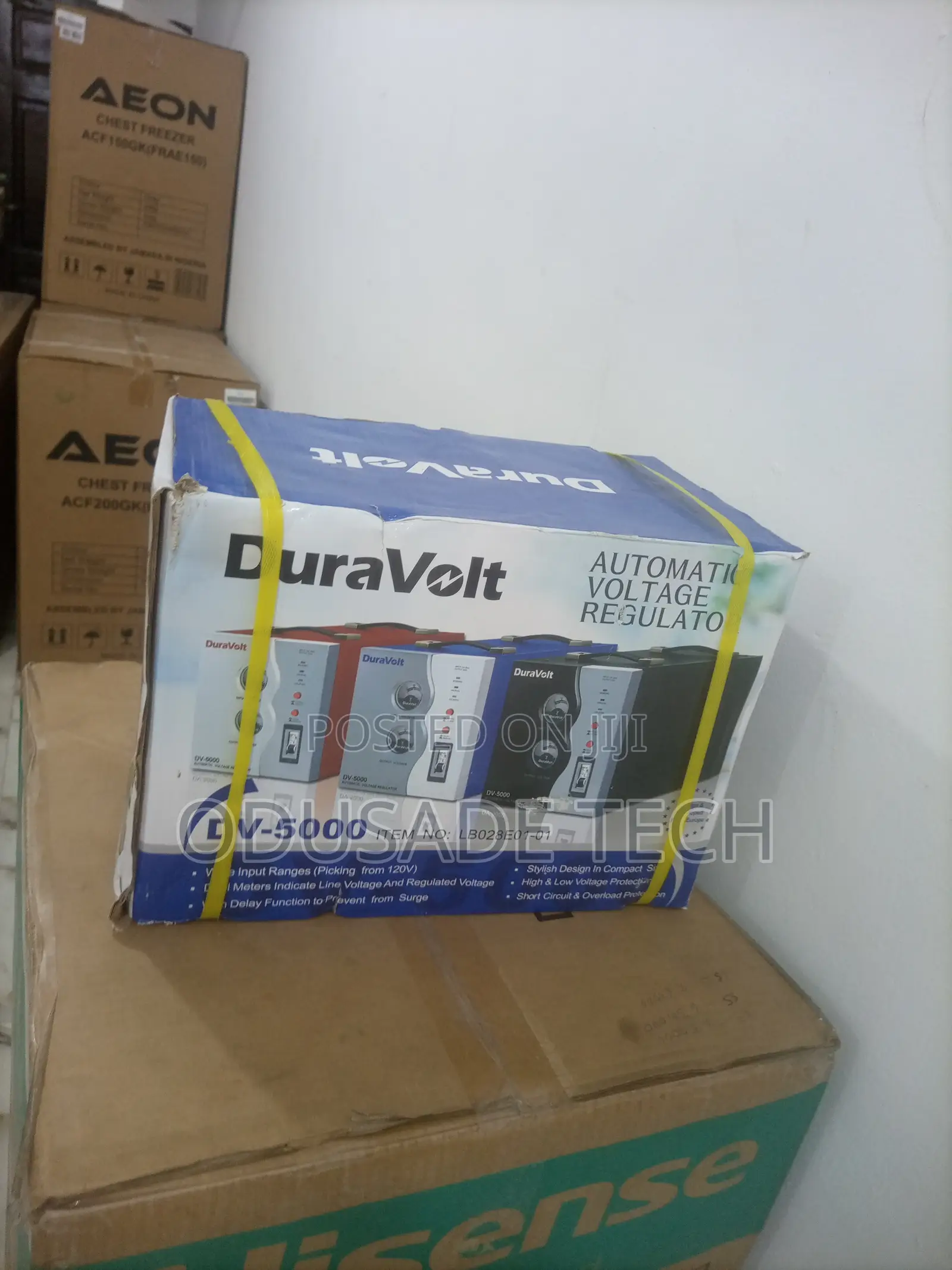 Wide Input Voltage Satbilizer 5000watts Duravolt