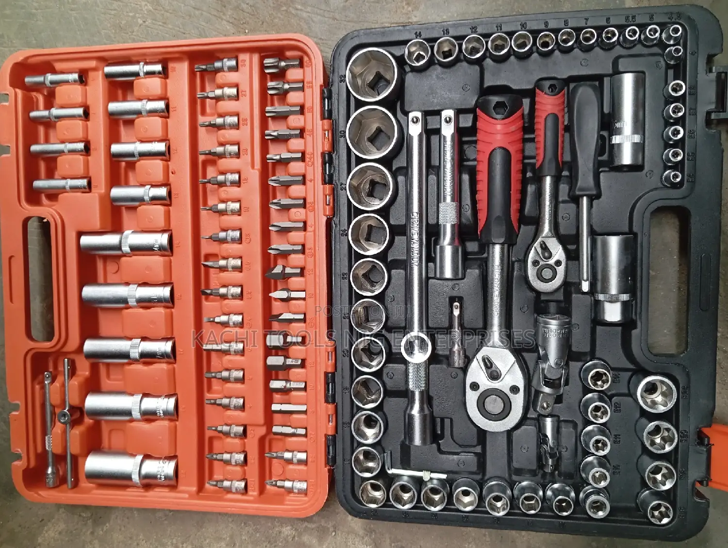 108 Pes Socket Wrench Set