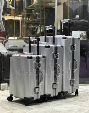 Set of 3 Aluminum Luggage Box