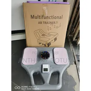 4 Wheel Multifunctional Ab Trainer With Bluetooth Speakers