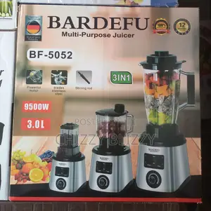 Bardefu Multi Purpose Juicer 3in1,9500w,3L