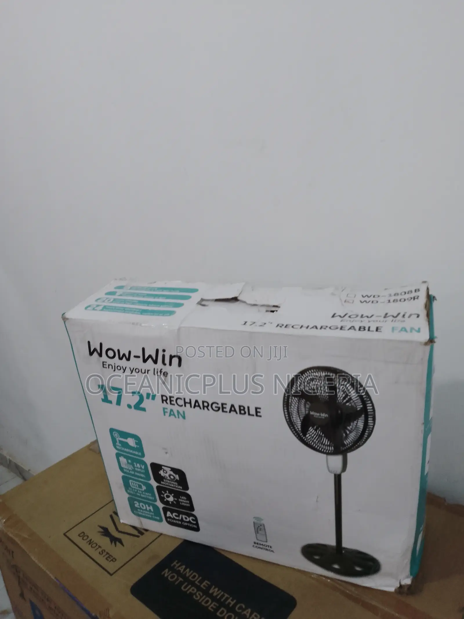 Durable WOW-WIN Rechargeable Fan Available