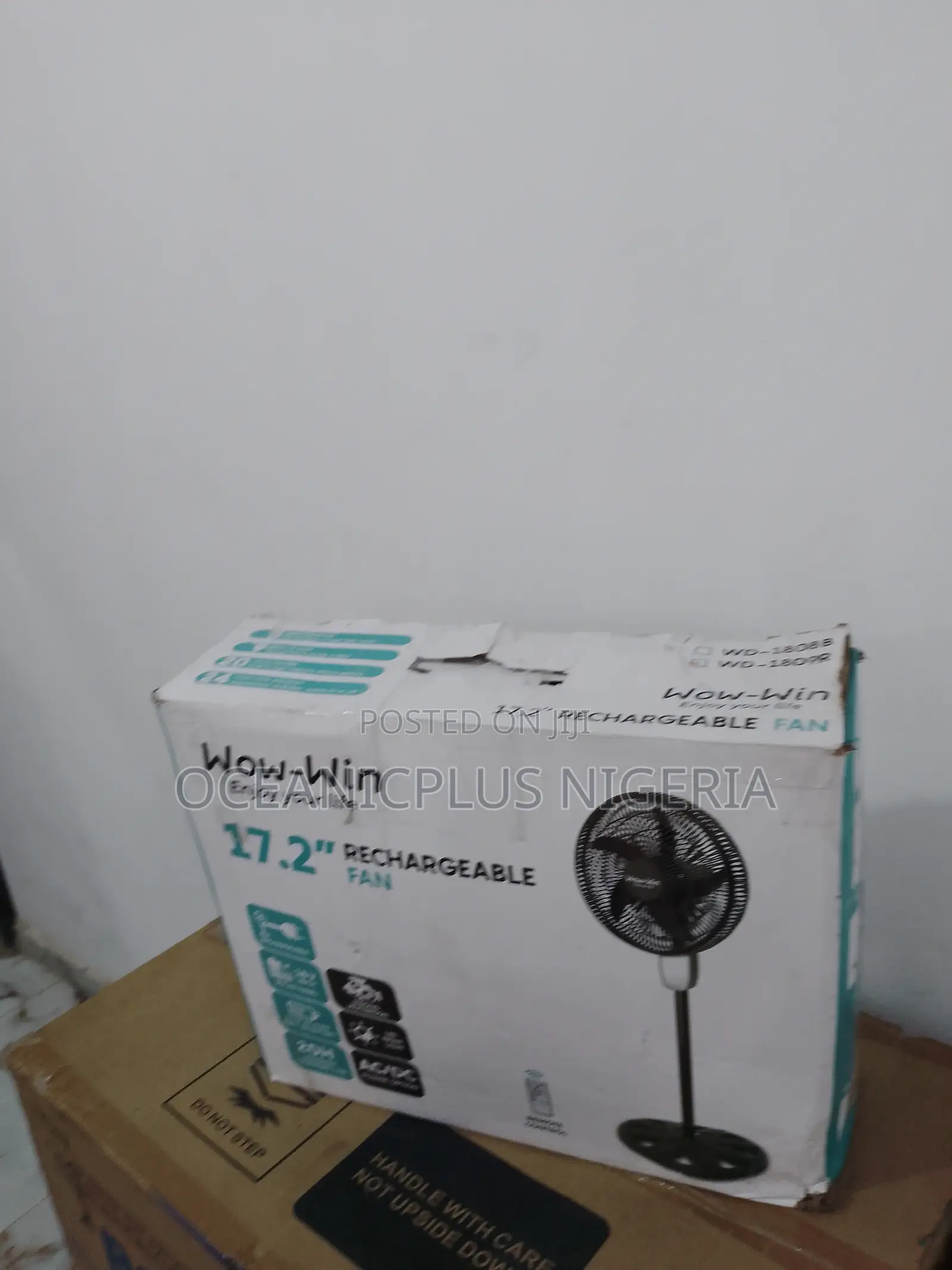 Durable WOW-WIN Rechargeable Fan Available