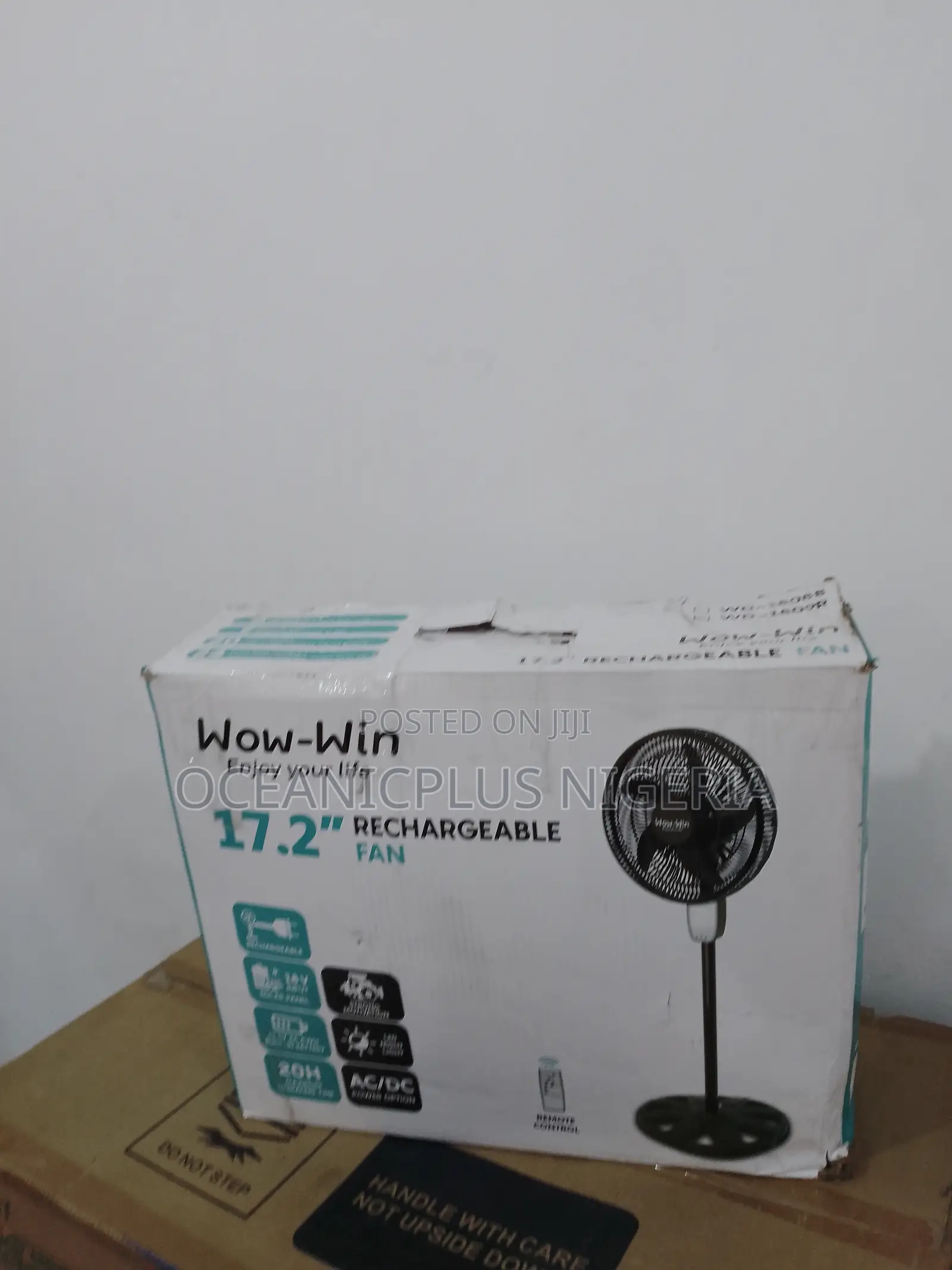 Top Range Wow-Win Rechargeable Fan