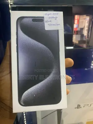 New Apple iPhone 15 Pro Max 256 GB Blue