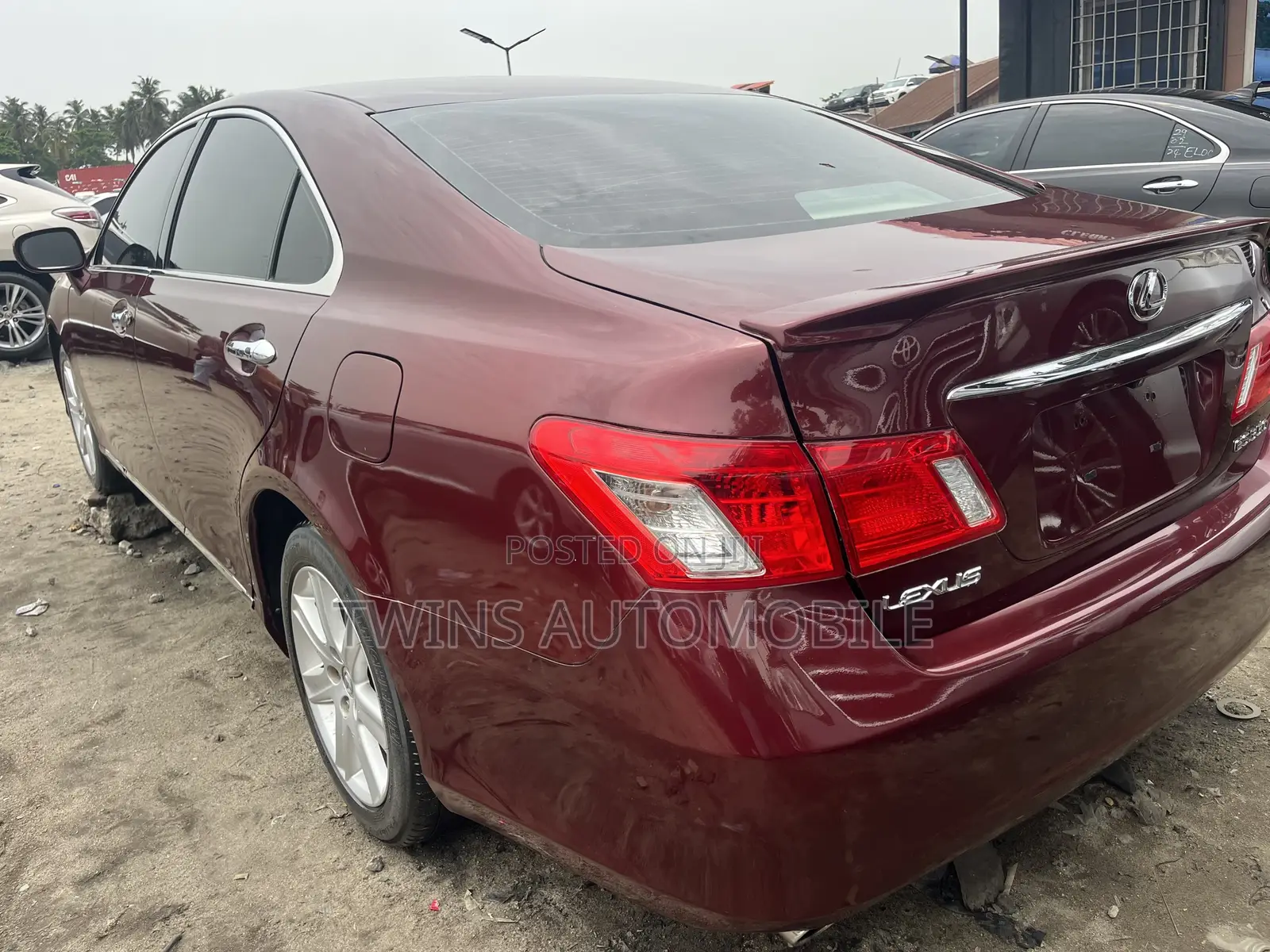 Lexus ES 350 2008 Red
