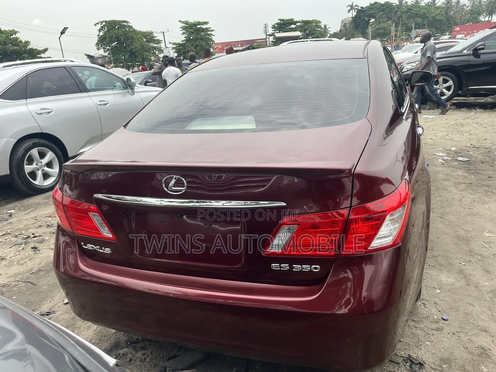 Lexus ES 350 2008 Red