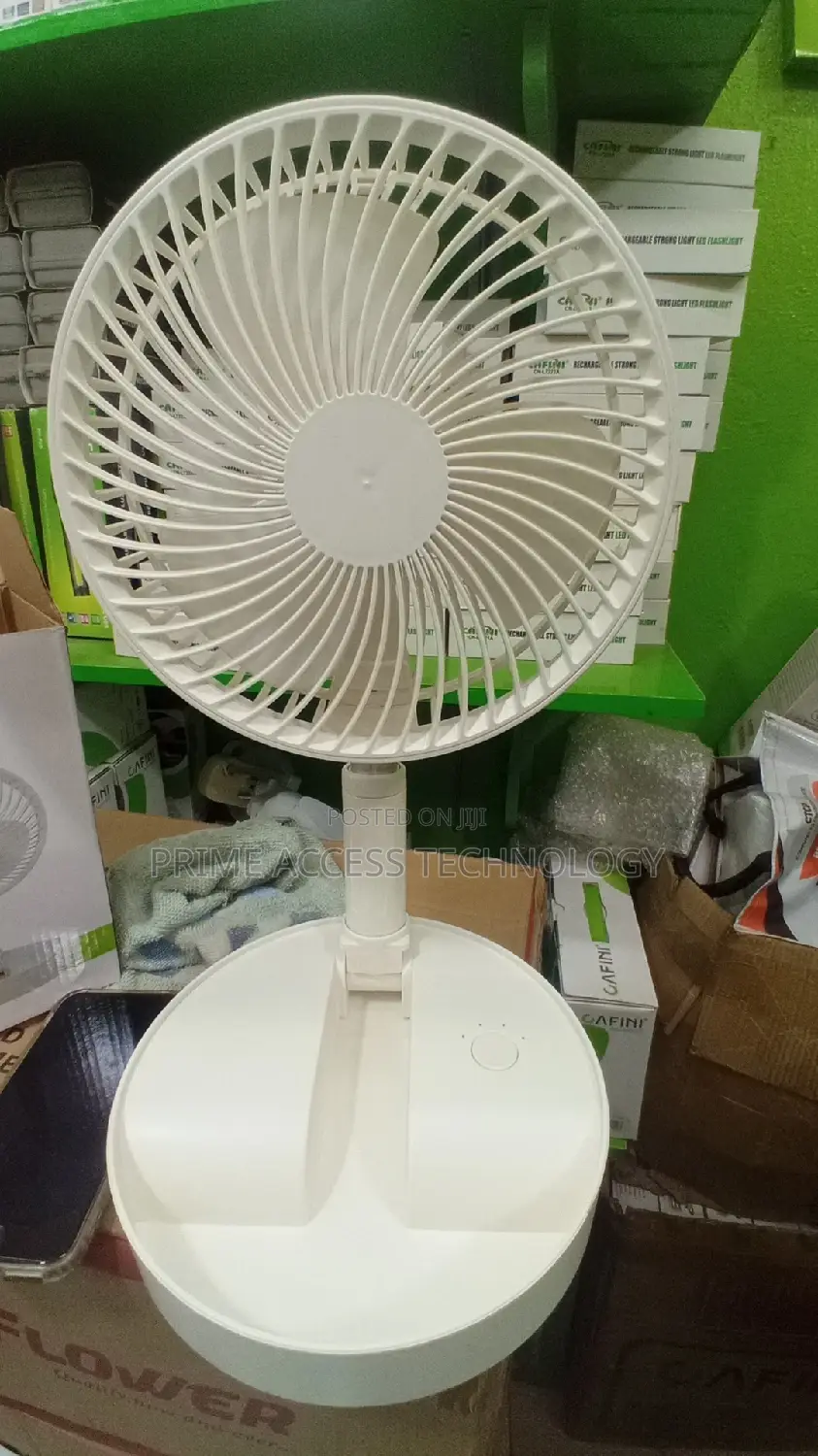 High Quality Adjustable Rechargeable Table Fan