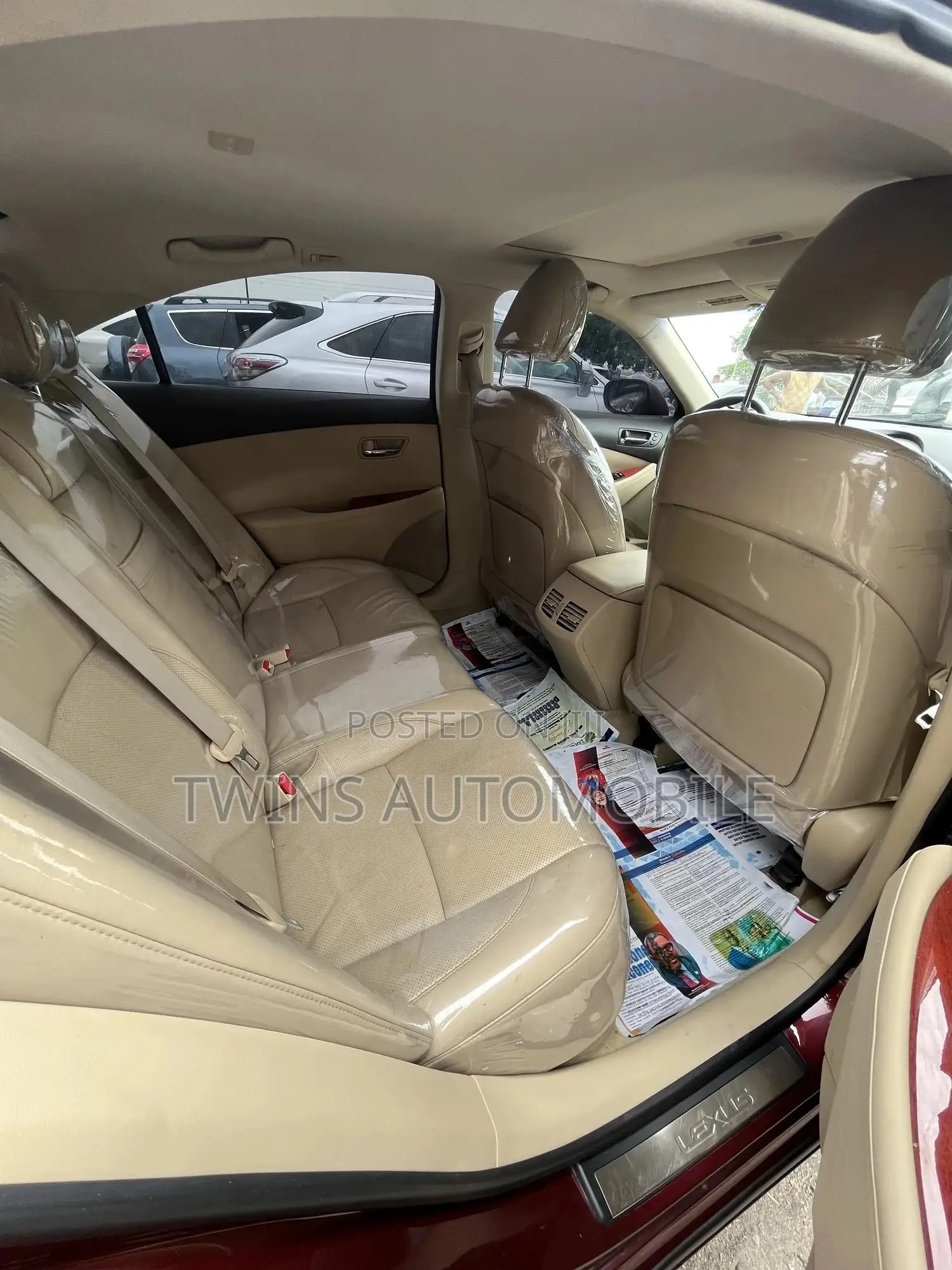 Lexus ES 350 2008 Red
