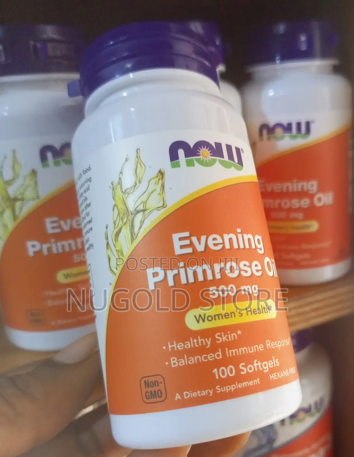 Now Evening Primrose 500mg by 100 Capsules
