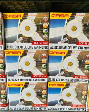 56" Qasa Ac/Dc Solar Ceiling Fan