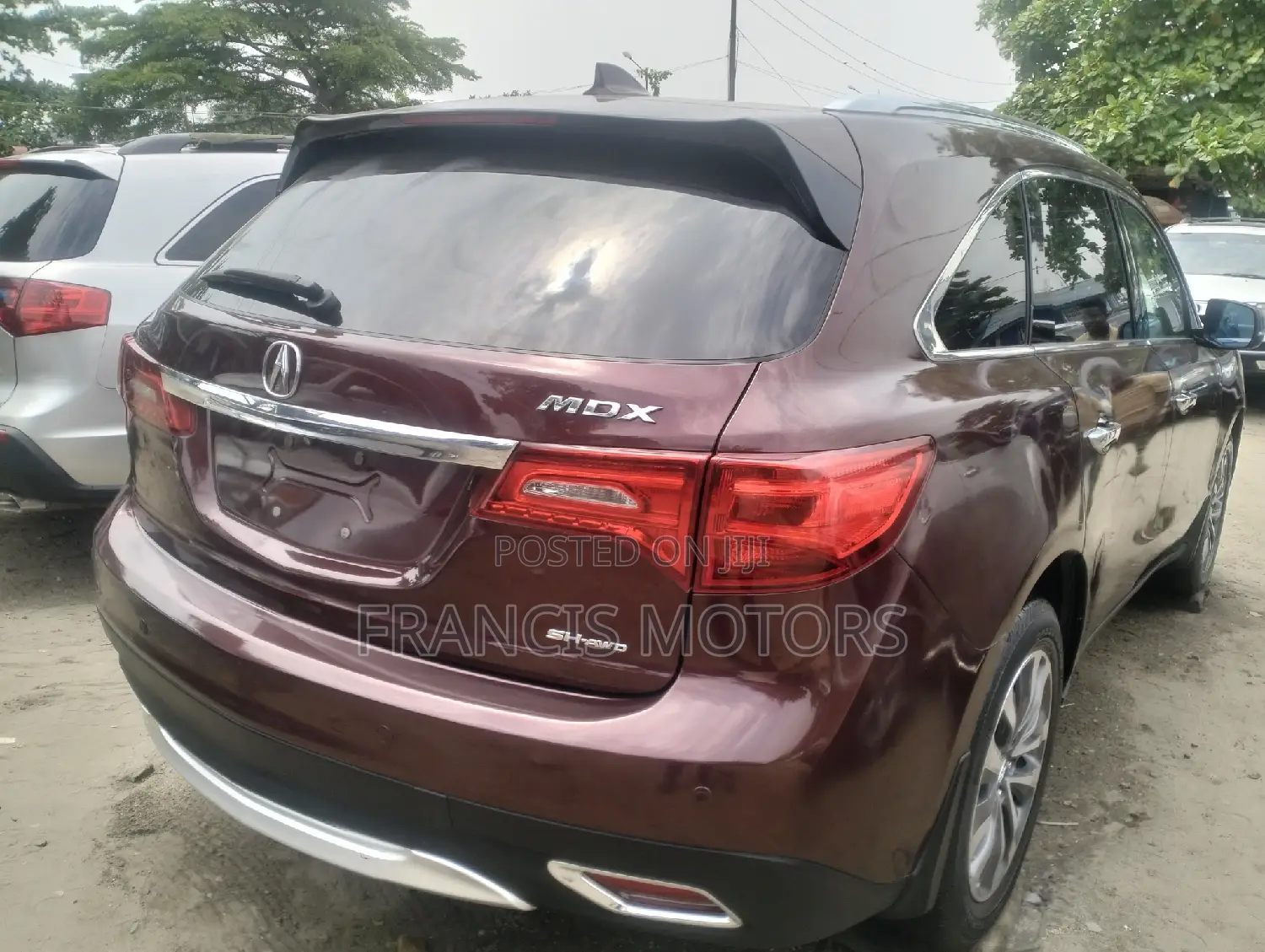 Acura MDX 2015 Red