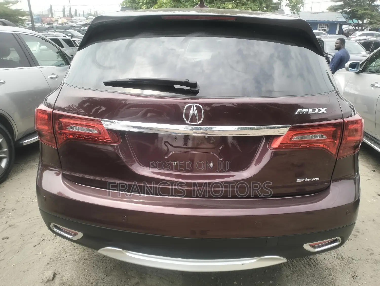 Acura MDX 2015 Red
