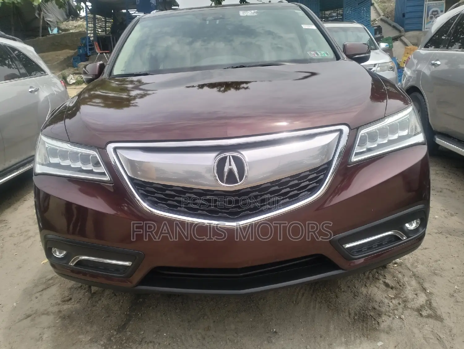 Acura MDX 2015 Red