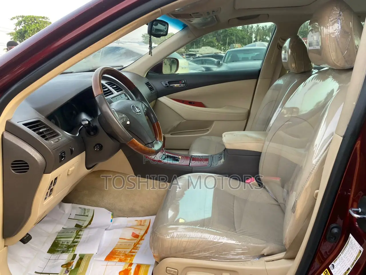 Lexus ES 350 2008 Red