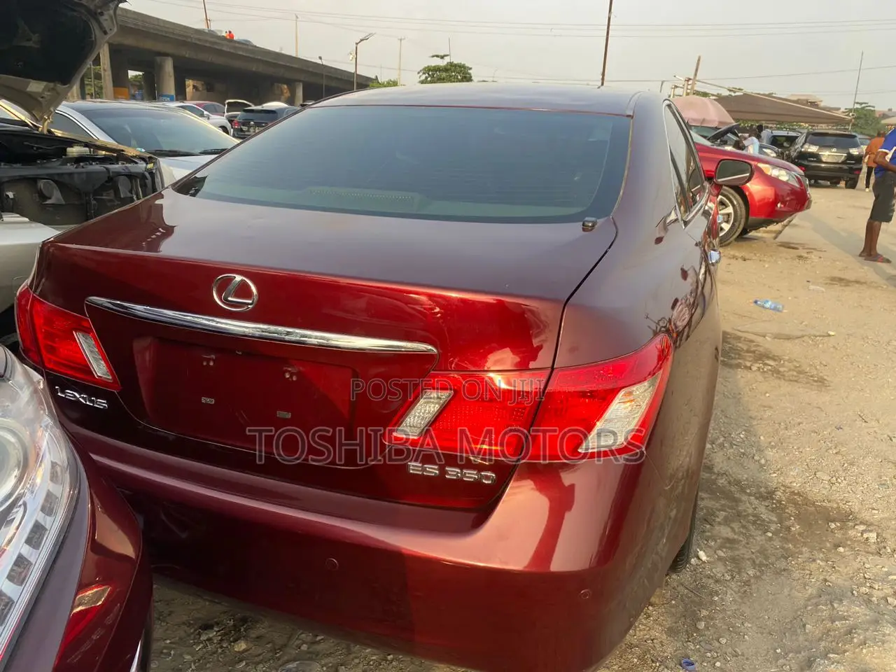 Lexus ES 350 2008 Red