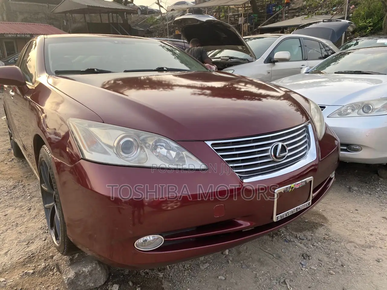 Lexus ES 350 2008 Red