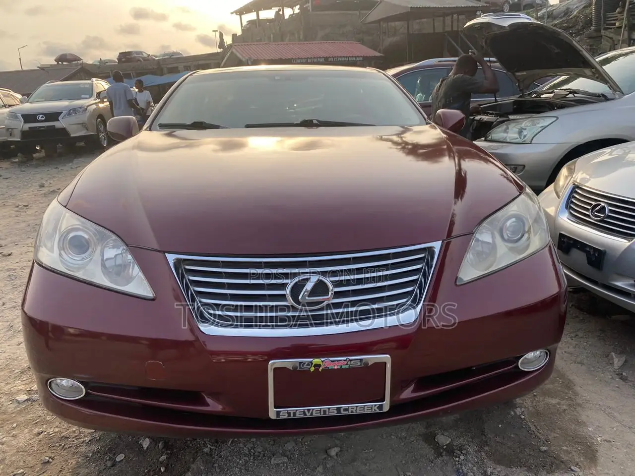Lexus ES 350 2008 Red