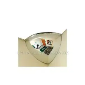 18" Dia. 90° Quarter Dome Safety Mirror