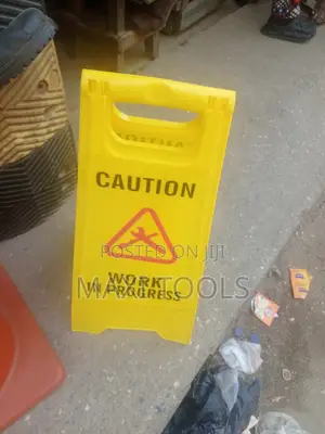 Caution Work In Progress Sign