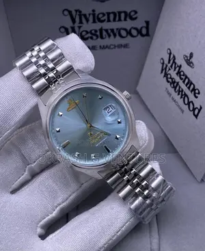 Vivienne Westwood Silver Chain Watch for Women's