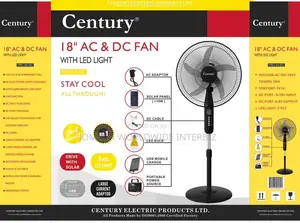18"Century AC DC Standing Fan