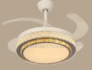 Crystal Chandelier Fan