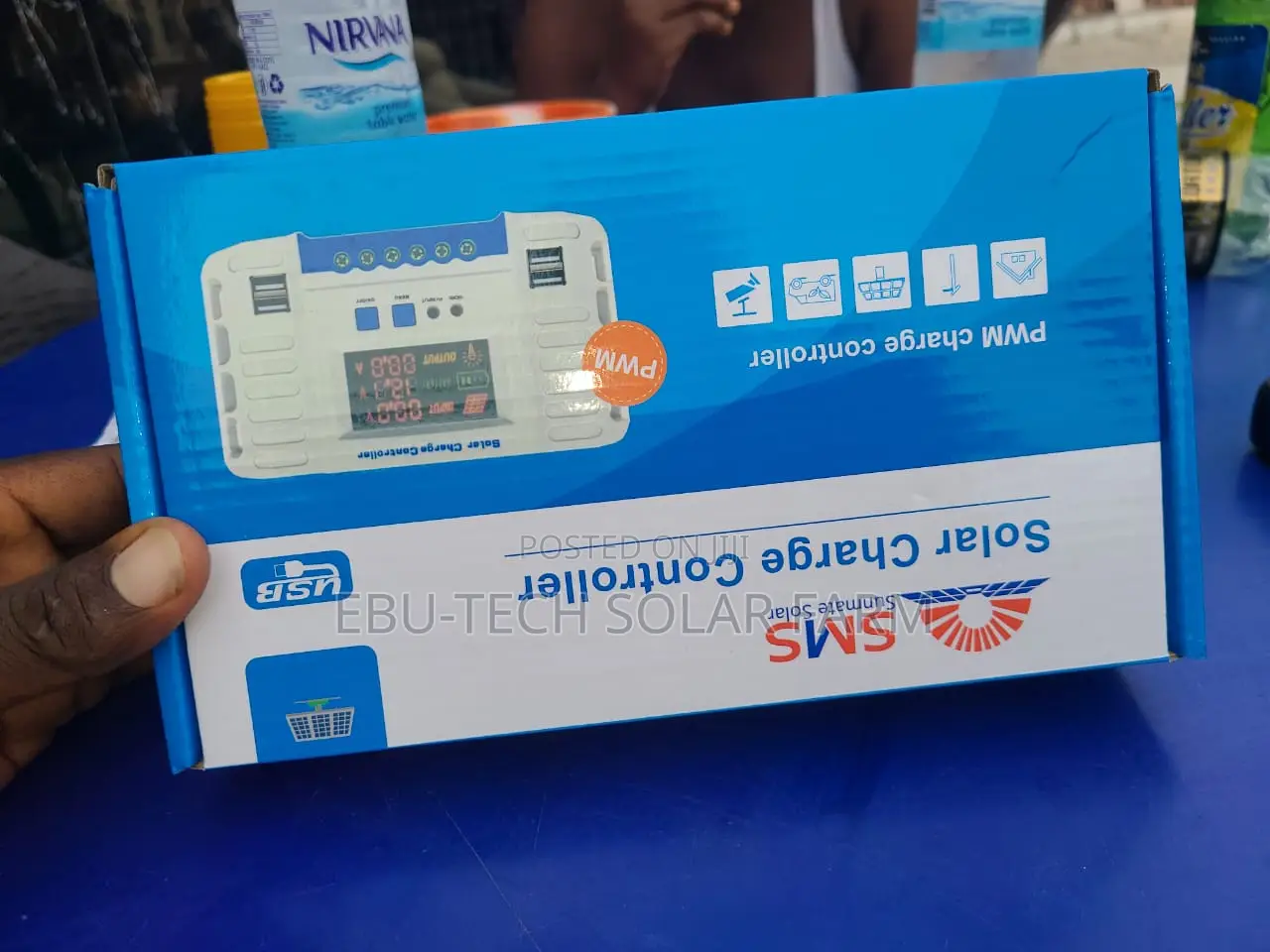 PWM 60A SMS Charge Controller