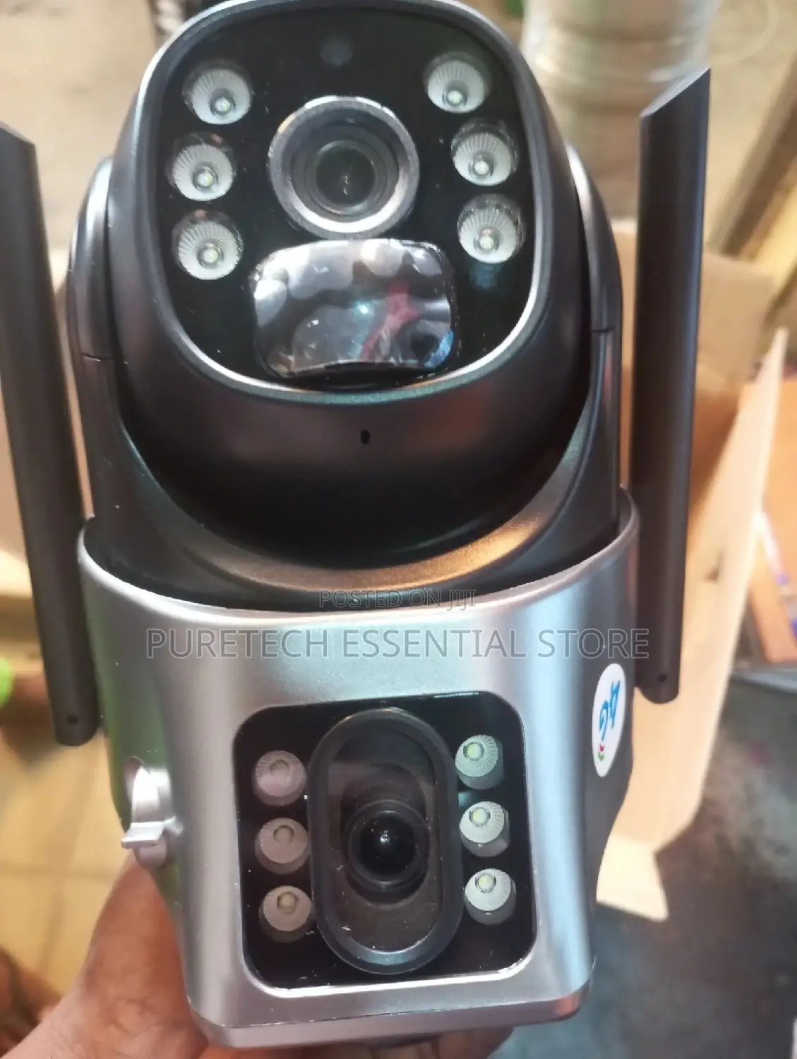 Dual Lens PTZ Solar Powered Camera