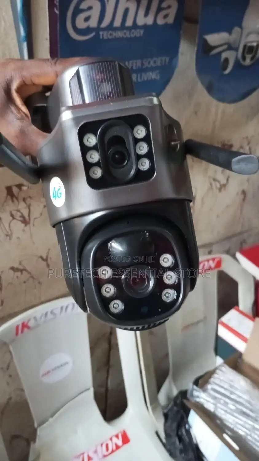 Dual Lens PTZ Solar Powered Camera