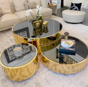 Centre Table With 2 Side Stools