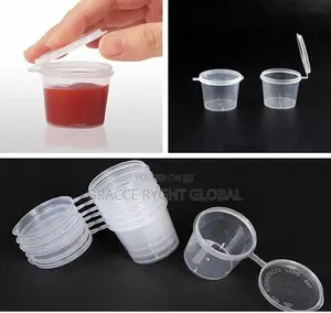Disposable Ketchup Cup With Cover