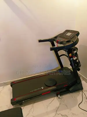 2.5hp Lovely Treadmill With Massager Twister And Dumbbells