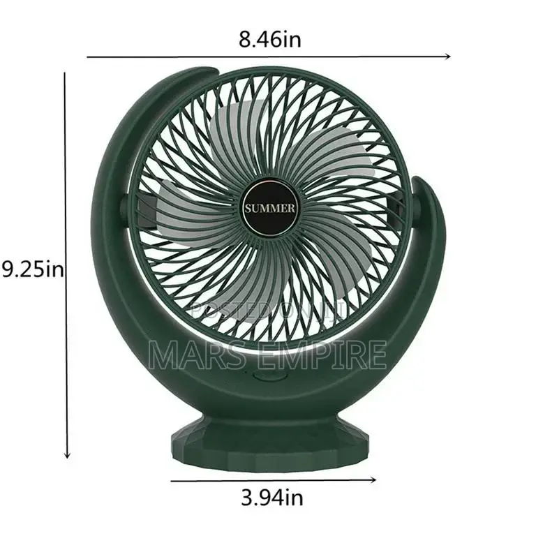 Desktop Rechargeable Fan-N38k Lugbe Abuja