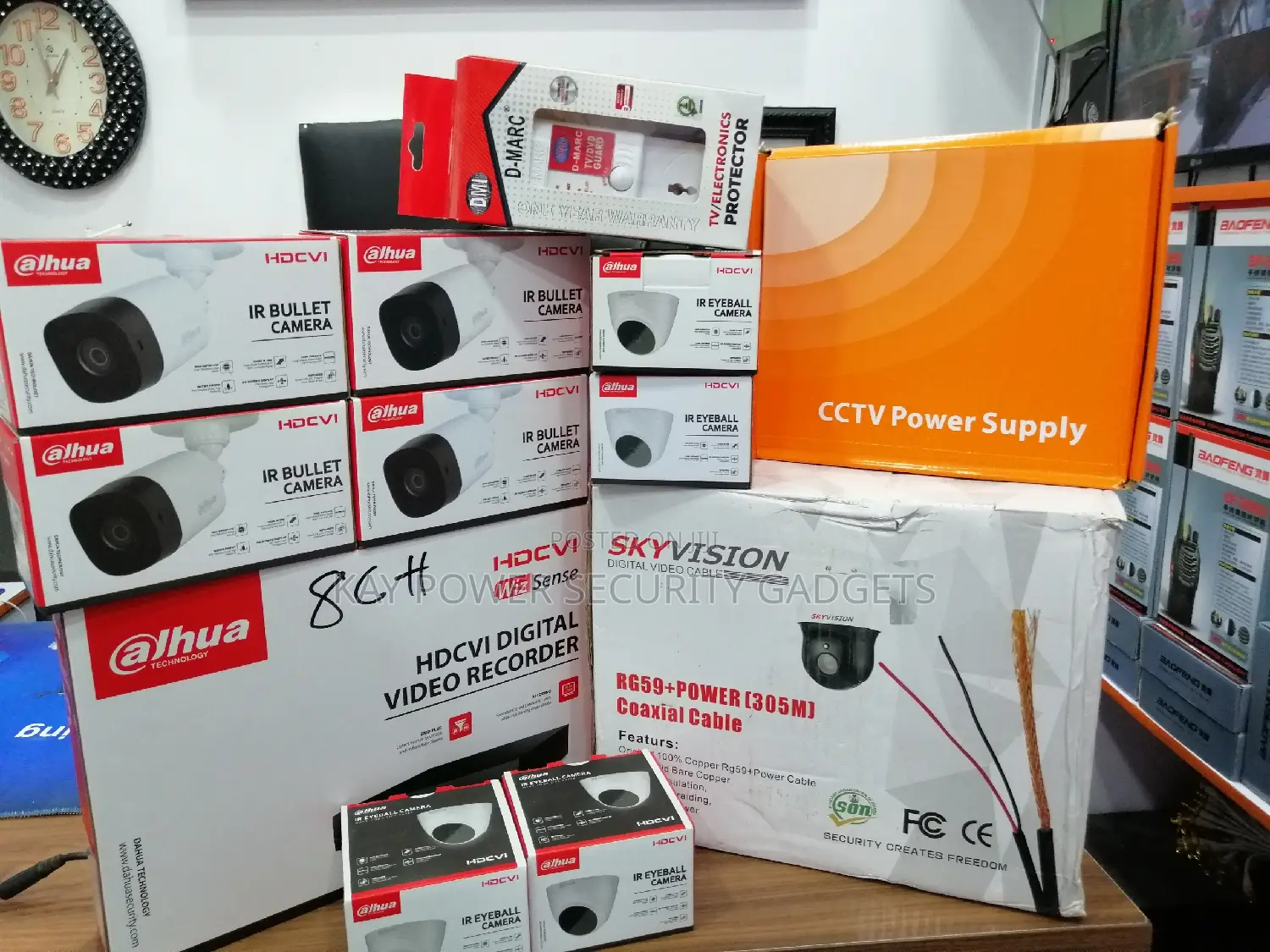Dahua 8 Channel Complete Kit