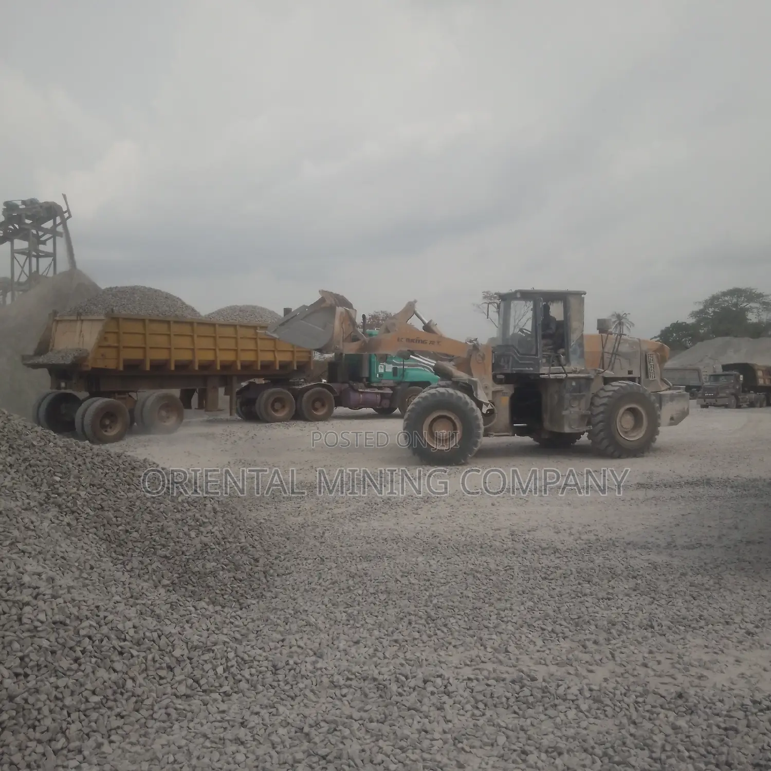 Stone From Oriental Mining Company