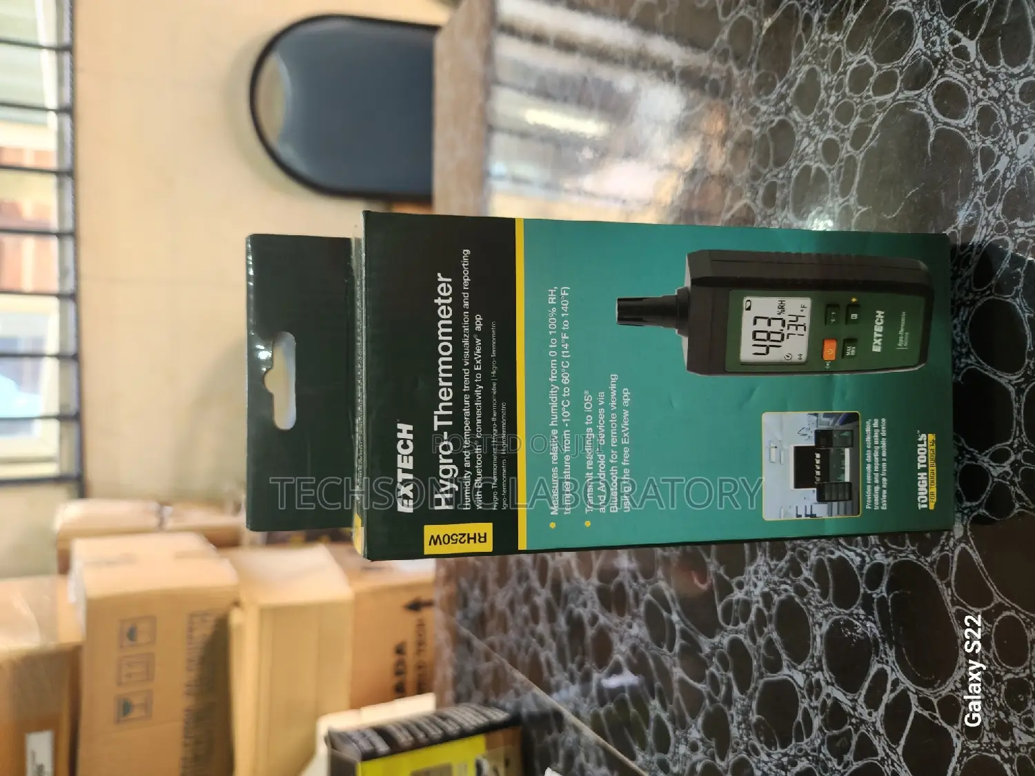 Hygro Thermometer RH 250watts