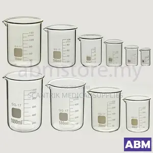 Low Form 10ml Beaker