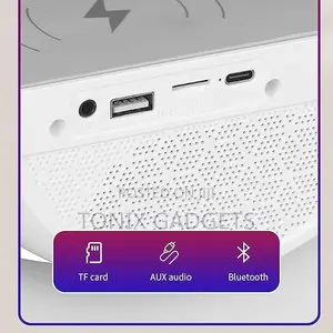Multifunctional LED Lamp -wireless Charger+Bluetooth Speaker