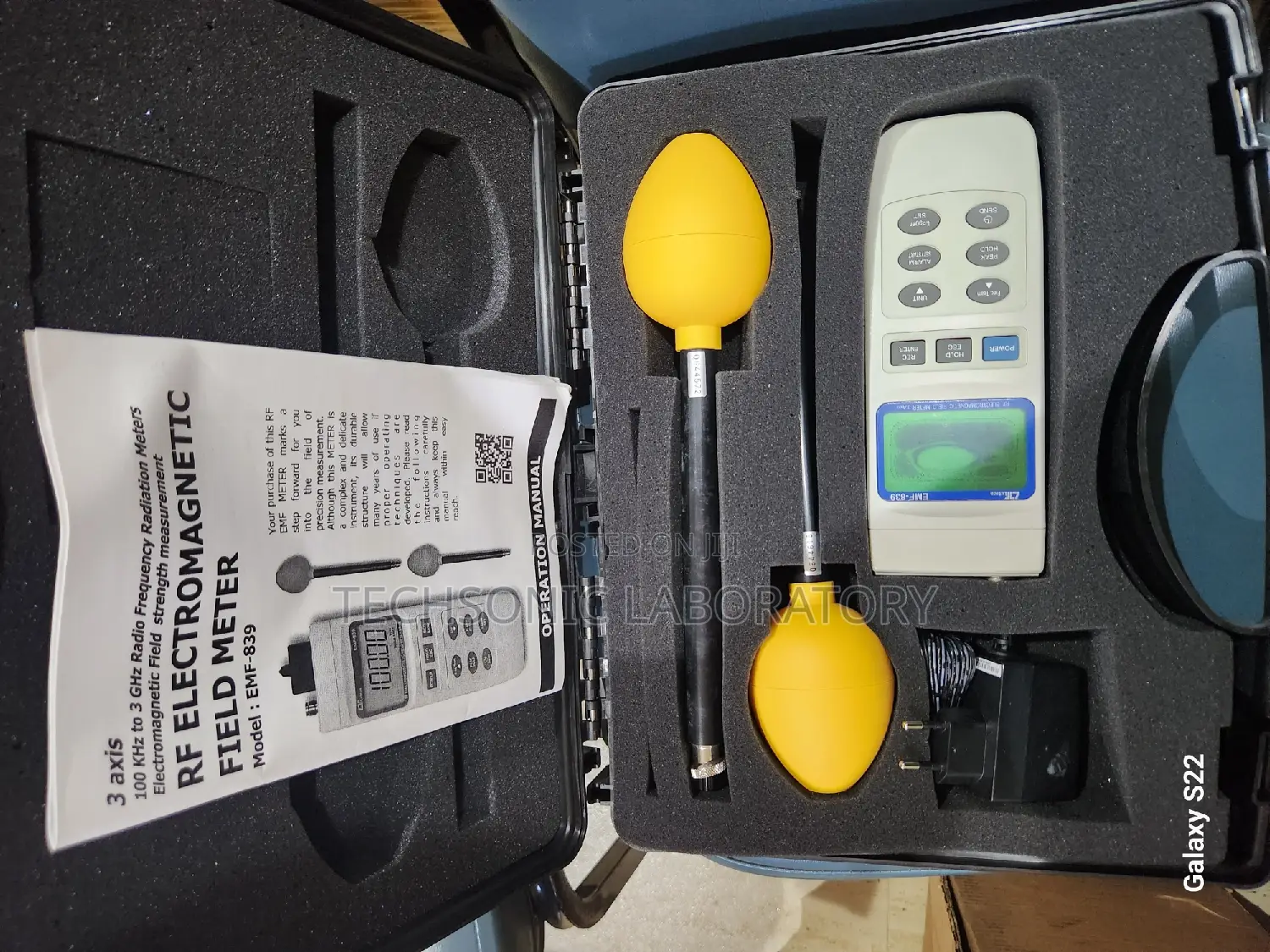 Rf Electromagnetic Field Meter Emf 839