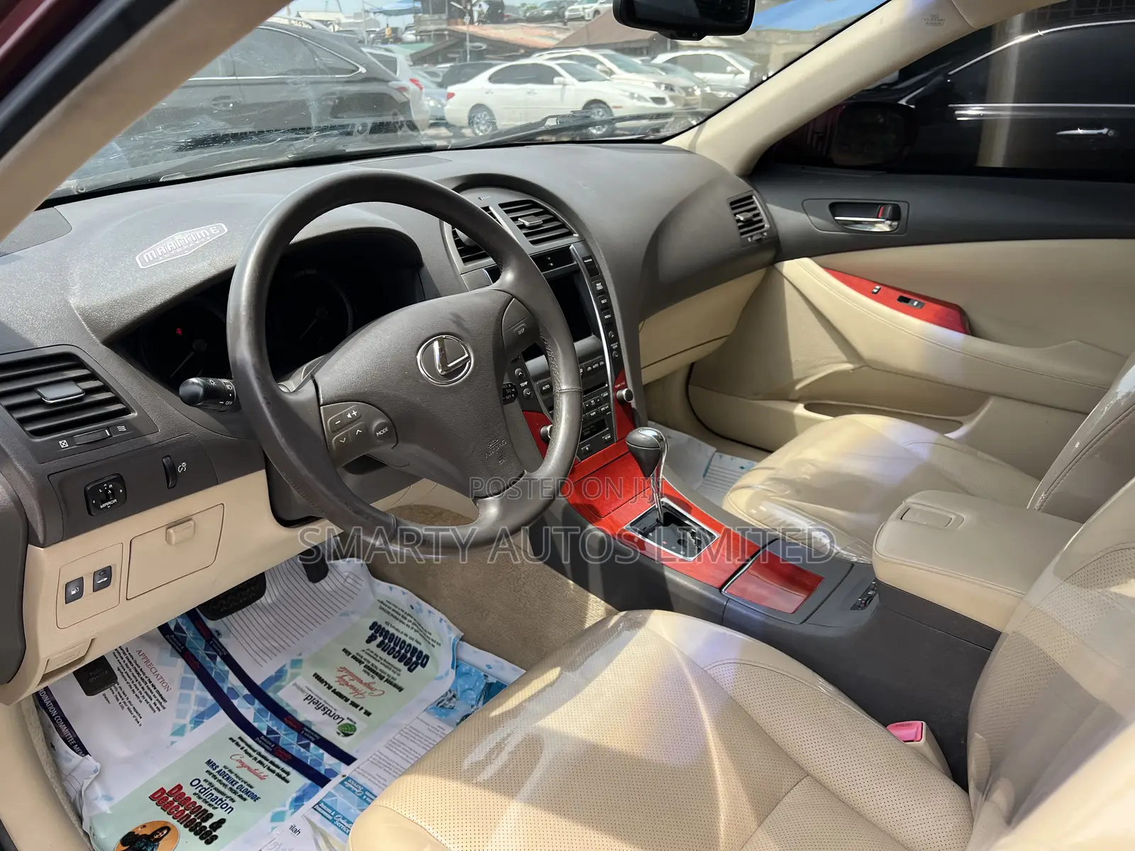 Lexus ES 350 2011 Red