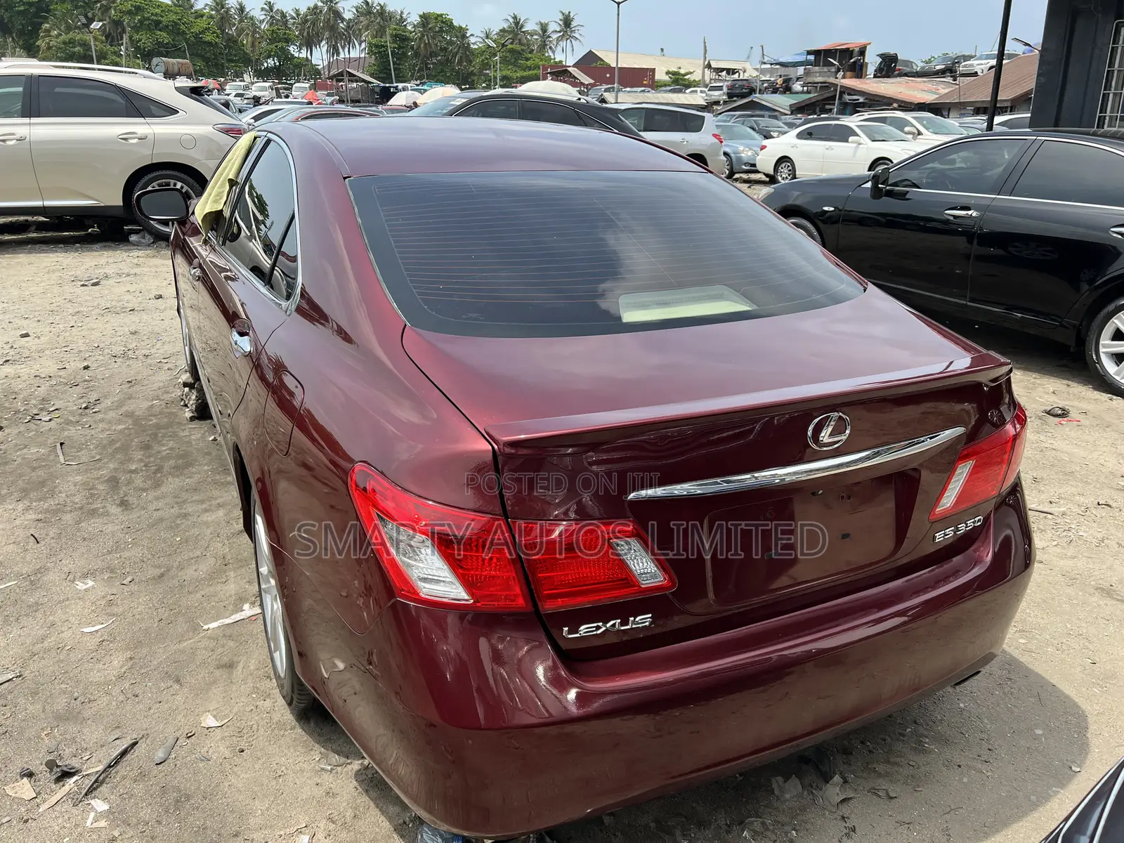 Lexus ES 350 2011 Red
