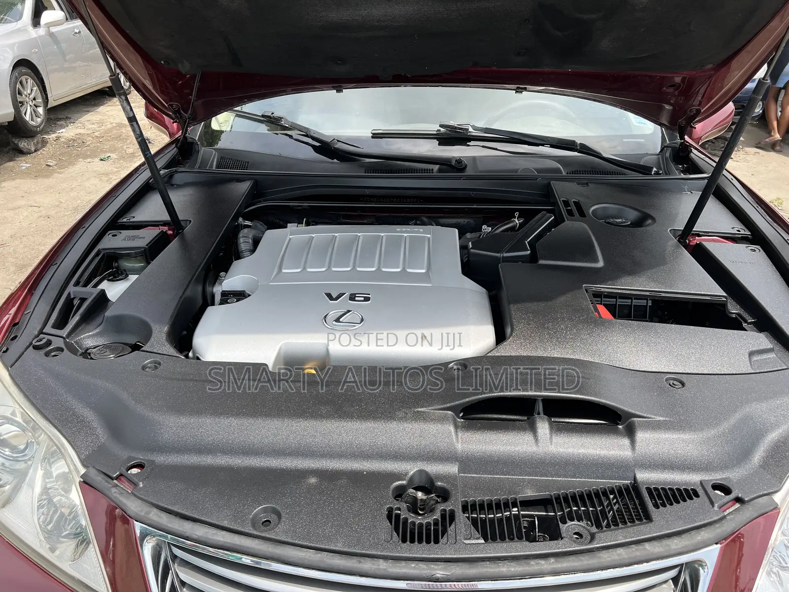 Lexus ES 350 2011 Red