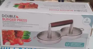 Brand New Domestic Top Quality 12cm Double Burger Press