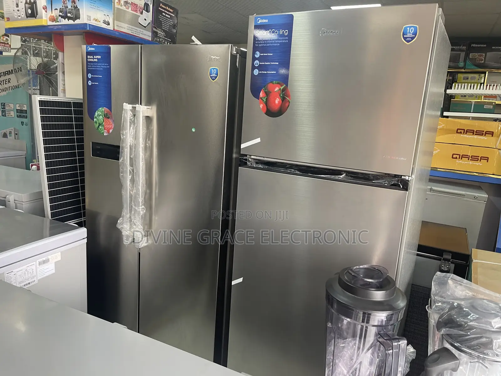 465 Litres Midea Double Door Refrigerator